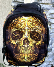 Mochila SPRAYGROUND Y2K edição limitada caveira punk rock gótico vampiro laptop rara, usado comprar usado  Enviando para Brazil