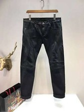 Usado, NOVO EM FOLHA JEANS STRETCH SKINNY CASUAL MASCULINO TAMANHO 30/32/34/36/38 COSTURA INTERNA PRETA 32 comprar usado  Enviando para Brazil