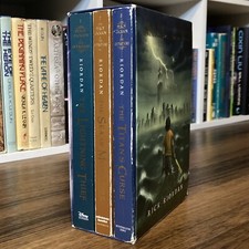 Percy Jackson books 1-3 box set - Rick Riordan (original 1st PB editions), usado comprar usado  Enviando para Brazil