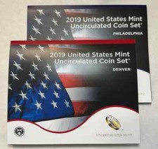 Juego P&D Mint 2019 caja sellada original 20 monedas BU Philadelphia/Denver sin centavo segunda mano  Embacar hacia Mexico