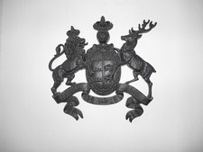 Gusseisernes wappen königreic gebraucht kaufen  Langenenslingen