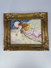 Angel painting signed for sale  Watertown