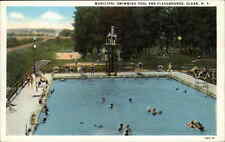 Cartão postal vintage Olean New York NY piscina e playground comprar usado  Enviando para Brazil