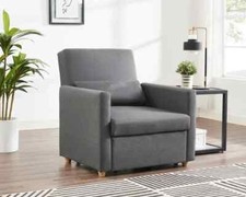 Grey fabric single for sale  HARROW