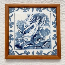 Arte decorativa antiga Josiah Wedgwood emoldurada azulejo - traça dos sonhos da noite de verão comprar usado  Enviando para Brazil