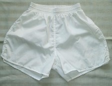 Weisse sporthose glanzshorts gebraucht kaufen  Berlin
