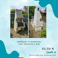 Barbeque muratura con usato  Mariano Comense