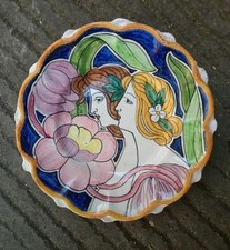 Piatto ceramica liberty usato  Gubbio