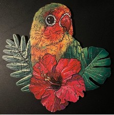 Parrot wooden jigsaw for sale  Big Bend