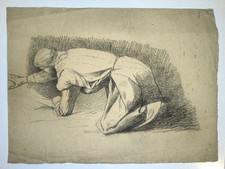 Bellissimo disegno carboncino usato  Gaggiano