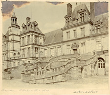 Fontainebleau. escalier fer d'occasion  Pagny-sur-Moselle
