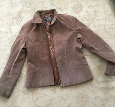 Suede leather jacket for sale  LLANELLI