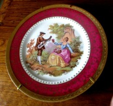 Assiette porcelaine limoges d'occasion  Perros-Guirec