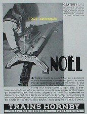 Publicite trains hornby d'occasion  Cires-lès-Mello