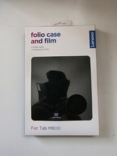 Nova Capa Folio Genuína Lenovo e Película Protetora Para Tab M8 HD/Tab M8 comprar usado  Enviando para Brazil