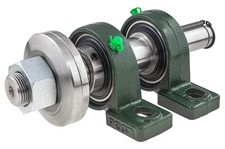 Usado, Kreissägewelle 250 mm / 30 mm / LINKS / Welle für Kreissäge Sägewelle 2 Lager comprar usado  Enviando para Brazil