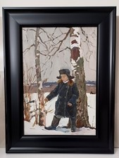 Vintage russian oil for sale  Far Rockaway