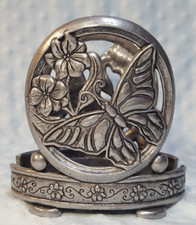 Pewter butterfly flower for sale  Burgaw