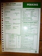 A4.248 fiche technique d'occasion  France