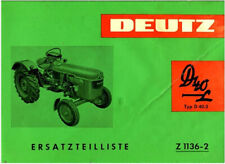 Ersatzteilliste deutz 40l gebraucht kaufen  Aichach