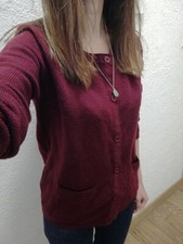 Gilet cardigan bordeaux d'occasion  Marseille X