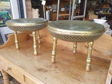 Pair turkish brass for sale  BURTON-ON-TRENT