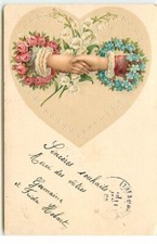 Embossed card two d'occasion  Expédié en Belgium