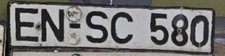 Din kennzeichen 580 gebraucht kaufen Din kennzeichen 580 gebraucht kaufen  Halle