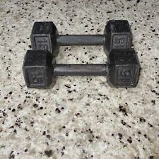Pair 15lb hex for sale  Powderly