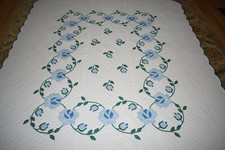 Vintage floral applique for sale  Durham