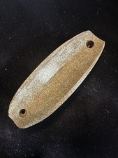 Artefato nativo americano ponta de flecha de pedra barco granito perfurado 3 3/4” L, usado comprar usado  Enviando para Brazil