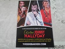 Flyer johnny hallyday d'occasion  Saint-Valery-sur-Somme