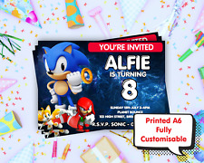 Sonic custom printed for sale  MANSFIELD