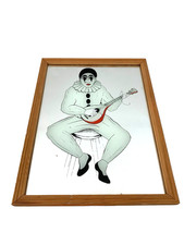 Vintage hand painted for sale  LONDON