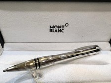 Caneta esferográfica Montblanc Star Walker premium tinta preta corpo prata colecionáveis comprar usado  Enviando para Brazil