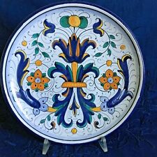 Piatto maiolica ceramica usato  Varese