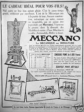 Publicité meccano 1915 d'occasion  Longueil-Sainte-Marie