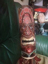 Large tribal wooden for sale  SOUTH MOLTON