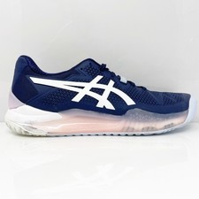 Tênis de corrida Asics feminino resolução gel 8 1042A072 azul tamanho 9.5, usado comprar usado  Enviando para Brazil