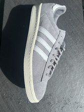 Usado, Tênis Adidas Campus 80s masculino original camurça cinza 3 listras tamanho 9 comprar usado  Enviando para Brazil
