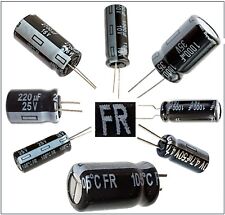 Capacitores FR Panasonic (JAPÃO) 10uF-4700uF 6.3V-100V, MULTI-LISTAGEM -ref:FR982 comprar usado  Enviando para Brazil
