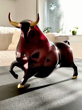 Messing bulle figur gebraucht kaufen  Sinn
