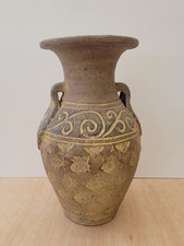 Rustic vase heavy for sale  STOKE-ON-TRENT