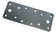 Używany, Łącznik budowlany płaski 140x55mm Płytka perforowana 25szt   na sprzedaż  PL