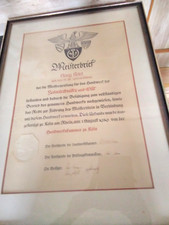 Alter meisterbrief zahntechnik gebraucht kaufen  Kranichfeld