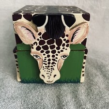 Giraffe wood hinged for sale  Honolulu