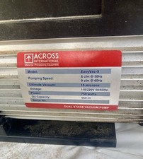 Easyvac cfm stage for sale  Reno
