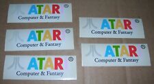 NOVO Estoque Antigo 5 Adesivos de Computador e Fantasia Atari Vintage Console de Jogos Computador comprar usado  Enviando para Brazil
