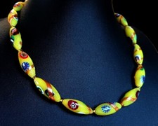 Vintage millefiori halskette gebraucht kaufen  Friesoythe