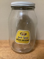 Jarro para molho de salada Jack Sprat 1 galão Marshall Canning Co. Marshalltown Iowa comprar usado  Enviando para Brazil